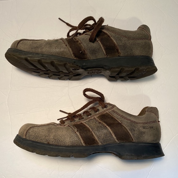 Bed Stu Men’s 9 Women’s 10 Chunky Lace up shoes - Picture 8 of 17